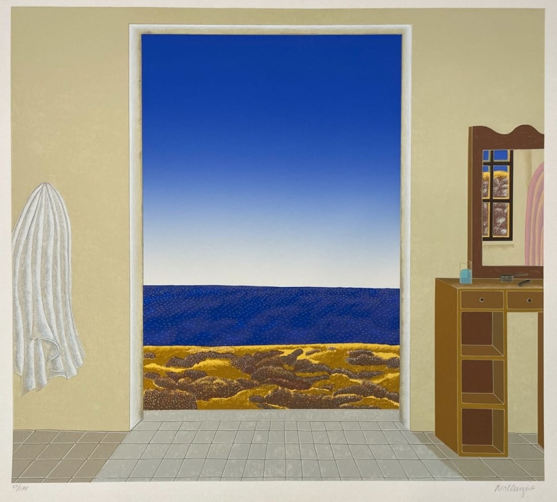 Thomas McKnight "Doorway" Signed Serigraph (1 of 4)