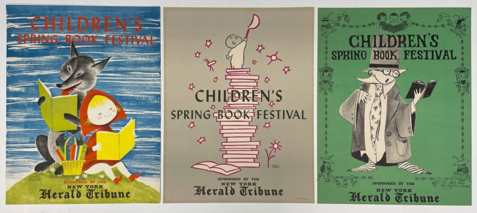 3 New York Children's Spring Book Festival Posters (1 of 9)