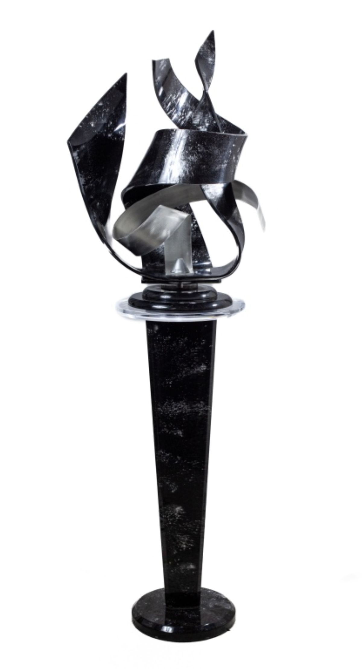 Shlomi Haziza Lucite Ribbon Sculpture (1 of 9)