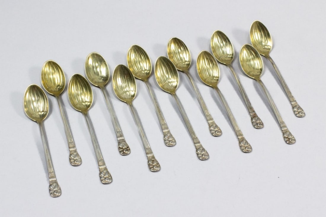 Antique Gorham Sterling Silver Demitasse Spoons (1 of 5)