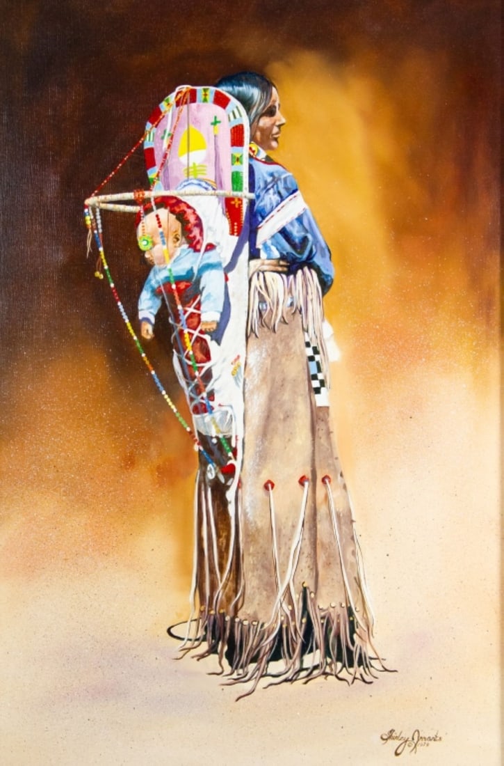 Shirley Arrants (WA) Native American Painting (1 of 7)