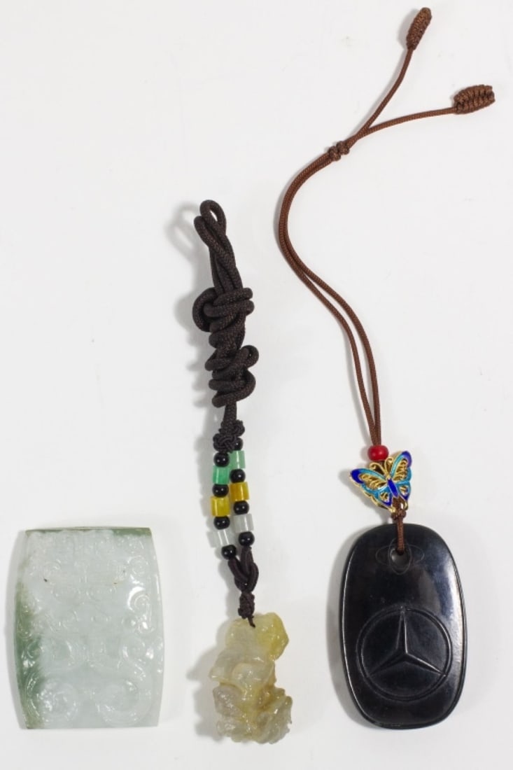 3 Pieces of Carved Jade (1 of 7)