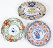 3 Japanese Imari Dishes