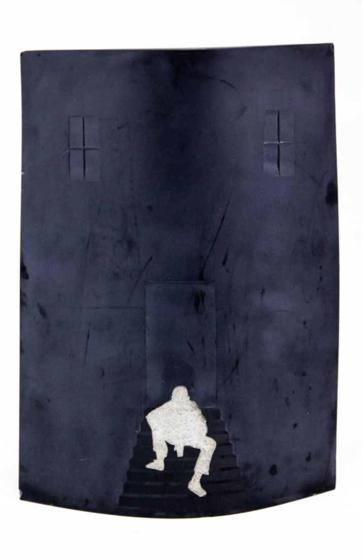 Walter Lieberman (WA) Glass and Concrete Sculpture 1982 (1 of 7)