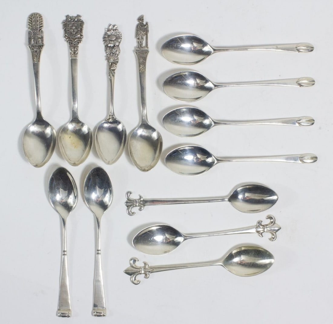 Sterling Silver Demitasse Coffee Spoons (1 of 7)