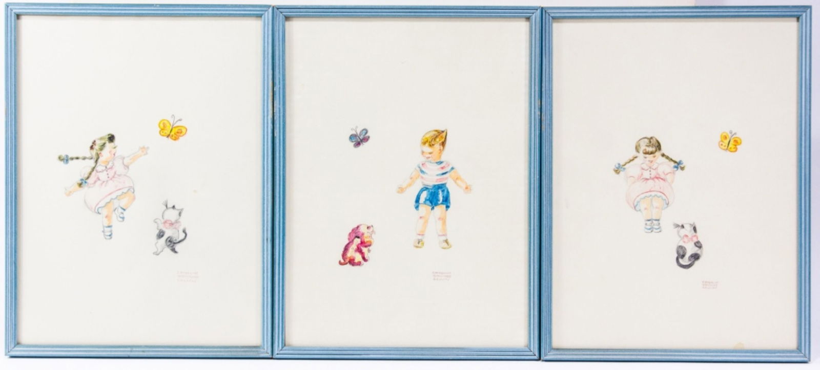 Catherine Hammond Collins "Children with Pets" (1 of 7)