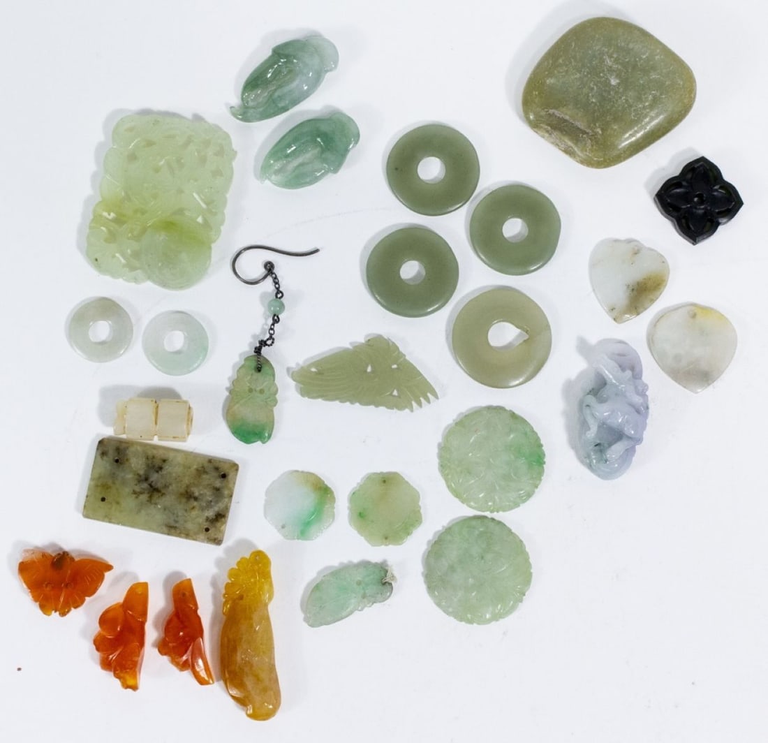 27 Pieces of Jade / Hardstone (1 of 8)