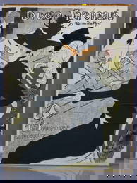 Toulouse-Lautrec "Divan Japonais" Lithograph, 1893