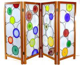Dick Weiss (WA) 1998 Leaded Glass Screen