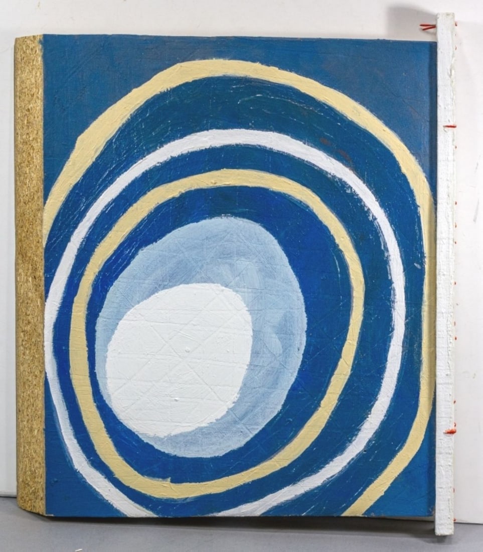 Cordy Ryman "Blue Rings", Mixed Media, 2004 (1 of 6)