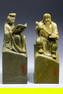 Two Chinese Shoushan Soapstone Large Seals