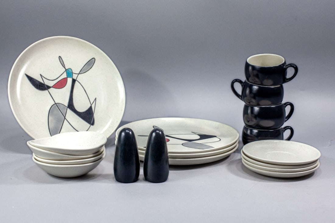 Metlox "Contempora" 18pc Dinnerware Set (1 of 8)