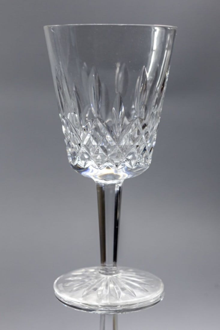 Waterford LISMORE Water Goblet Glasses (1 of 4)