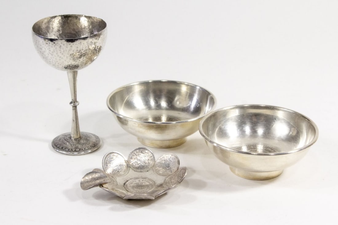 Latin American Coin & Sterling Bowls Cup (1 of 10)