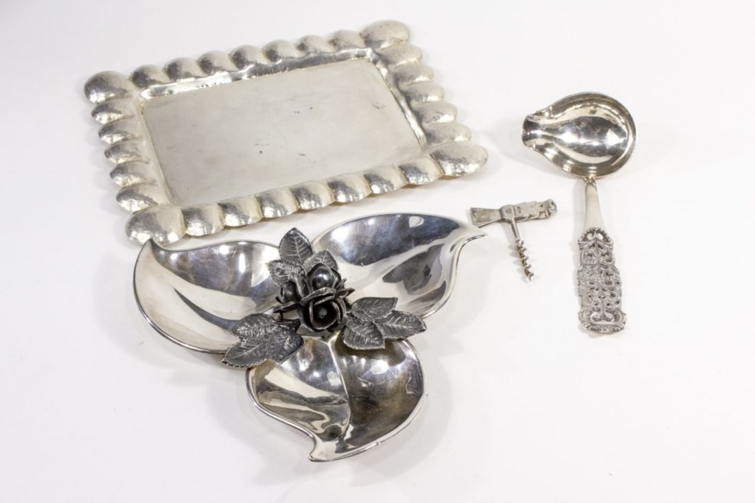 Vintage Peruvian Sterling Silver Items (1 of 10)