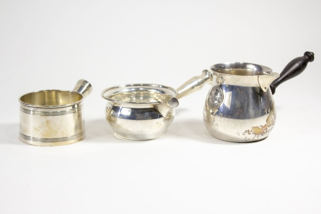 Vintage Sterling Pipkin Sauce Pots / Golf Award (1 of 7)