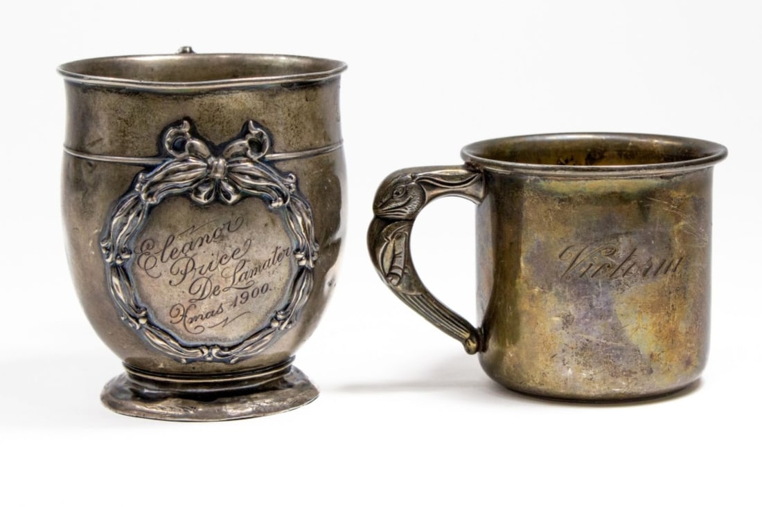 Antique Sterling Cups Gorham & Saart Peter Rabbit (1 of 7)