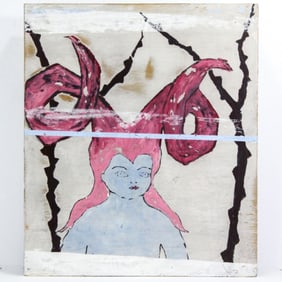 Brian McGuffey (WA) "Joice" Acrylic on Panel