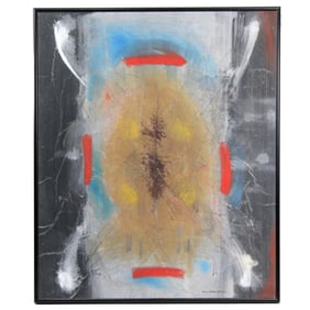 Anne Martin McCool (WA) Abstract Artwork on Board