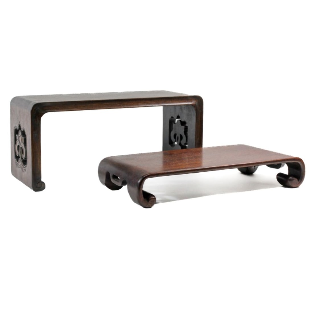 Two Chinese Hardwood Stands (1 of 7)