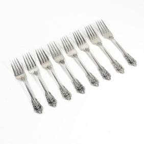 Wallace GRANDE BAROQUE Sterling Salad Forks