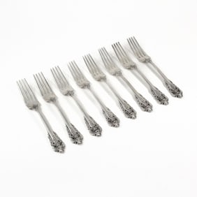 Wallace GRANDE BAROQUE Sterling Dinner Forks
