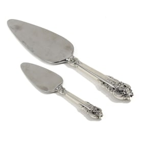 Wallace GRANDE BAROQUE Sterling Pastry Servers