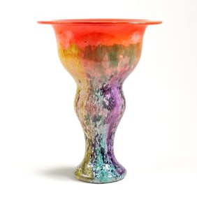 Kjell Engman for Kosta Boda Art Glass Vase