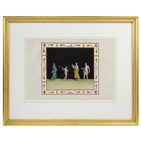 Antique French C. Frussotte Sculp. Engraving