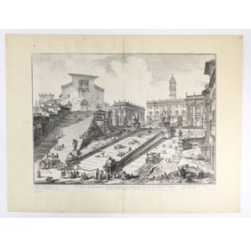 Giovanni Piranesi "Veduta del Romano Campidoglio"
