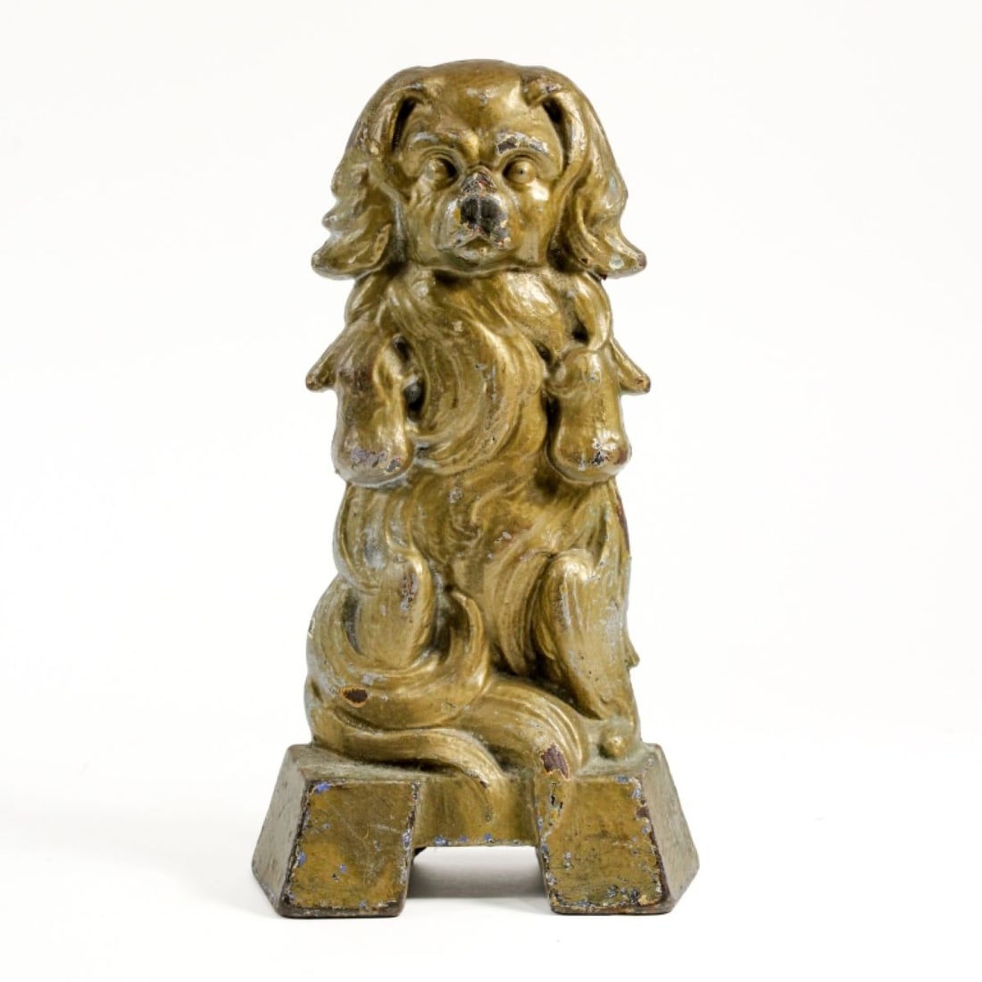 Judd Cast Pekingese Spaniel Dog Statue Doorstop (1 of 6)