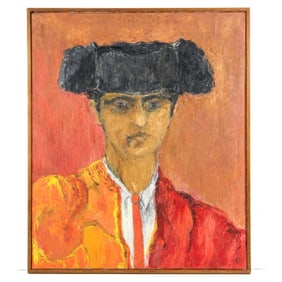 Matador Oil on Canvas, 1959
