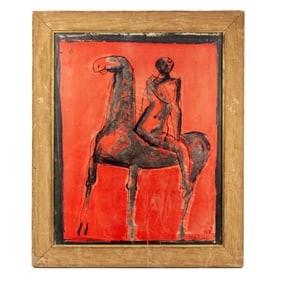 Marino Marini Lithograph / Braun France