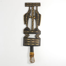 Solomon Island Wood Swordfish Fishing Float