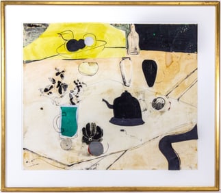 Kevin Koch (WA) "The Copper Teapot" Mixed Media