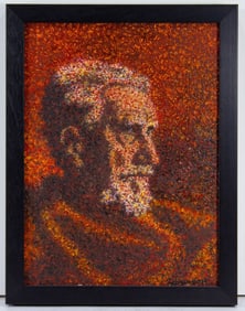 Roy Swanson “The Prophet?? Oil on Board