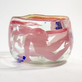Stephen Dale Edwards Glass Bowl Pilchuck Artist