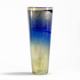 Martin Blank (WA) Tall Art Glass Vase 18"