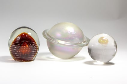 Martin Blank (WA) Glass Paperweight & Others