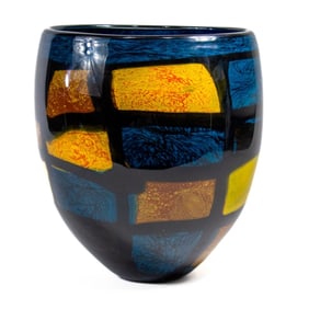 Ioan Nemtoi Studio Art Glass Vase