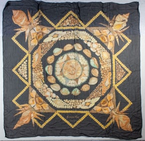 Hermes ROCAILLE Mousseline Silk Scarf