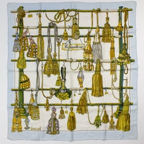 Hermes PASSMENTERIE Silk Scarf