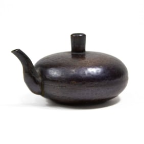 Japanese Patinated Copper Alloy Water Dropper