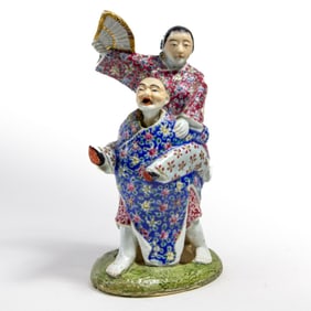 Chinese Republic Porcelain Nodder Figurine