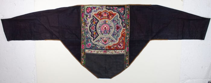 Vintage Chinese Zhuang People's Baby Carrier