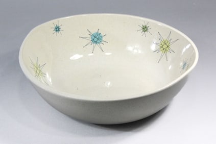 Franciscan Atomic Starburst Salad Bowl 12"