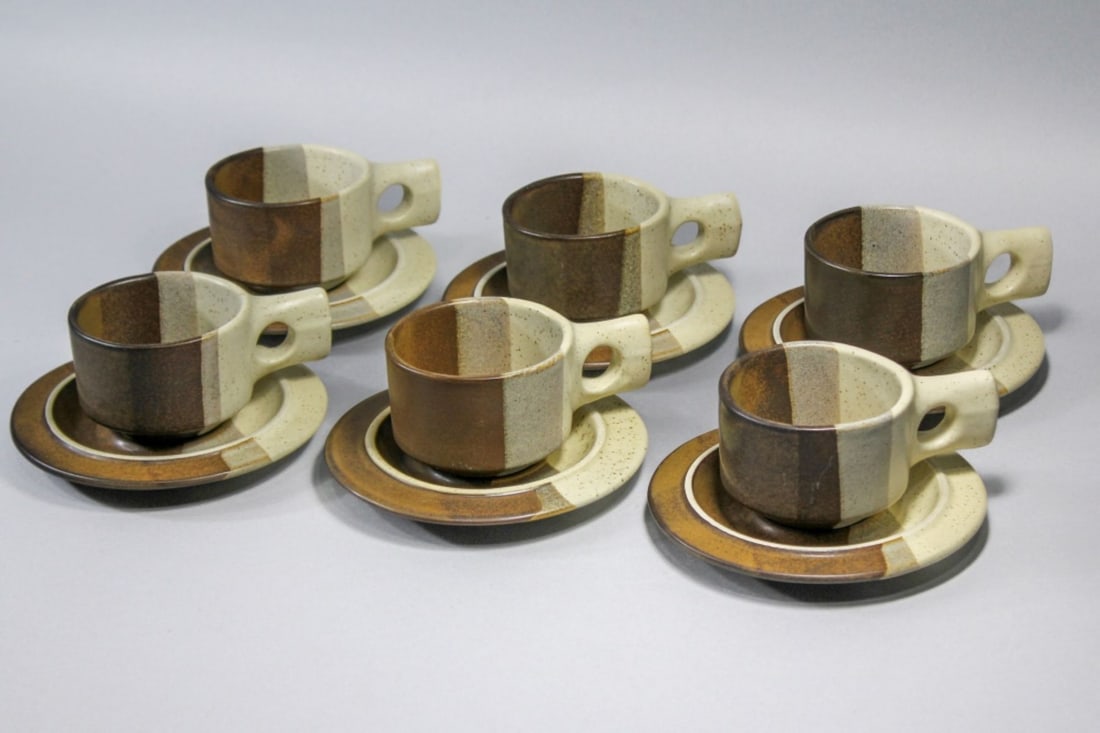 Fabrik Agate Pass Stoneware Cups & Saucers (1 of 8)