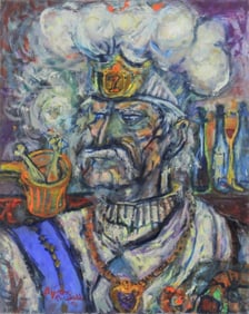 Byron Randall  "Maestro" Oil on Canvas