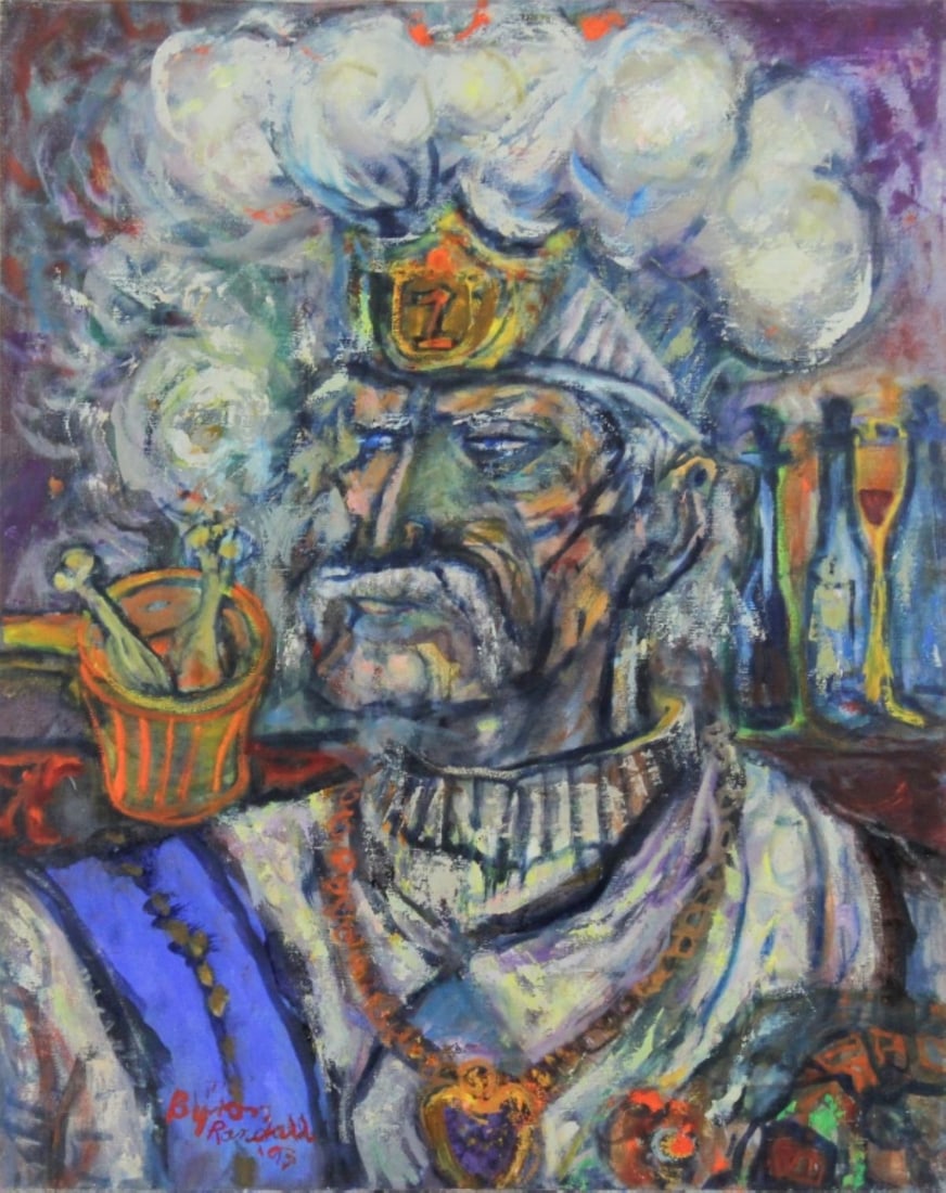 Byron Randall  "Maestro" Oil on Canvas (1 of 5)