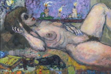 Byron Randall "Meg" Oil on Canvas, 1987